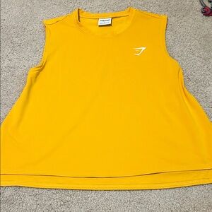 Gymshark Women's Vibrant Yellow Muscle Tee